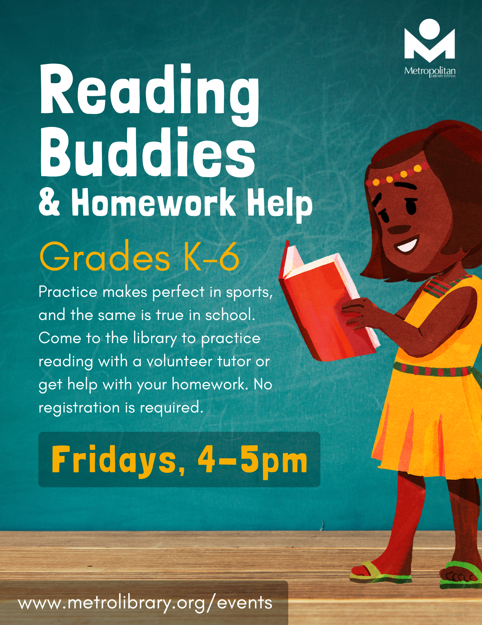 Reading Buddies & Homework Help