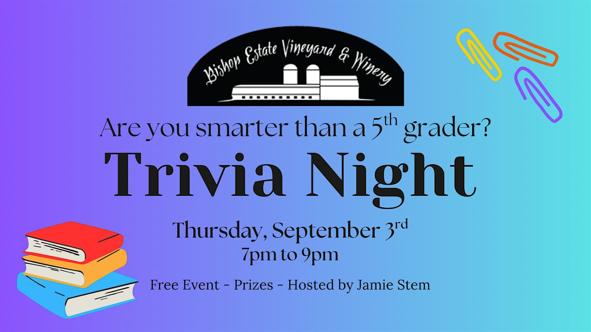 Trivia Night - Smarter Than a 5th Grader