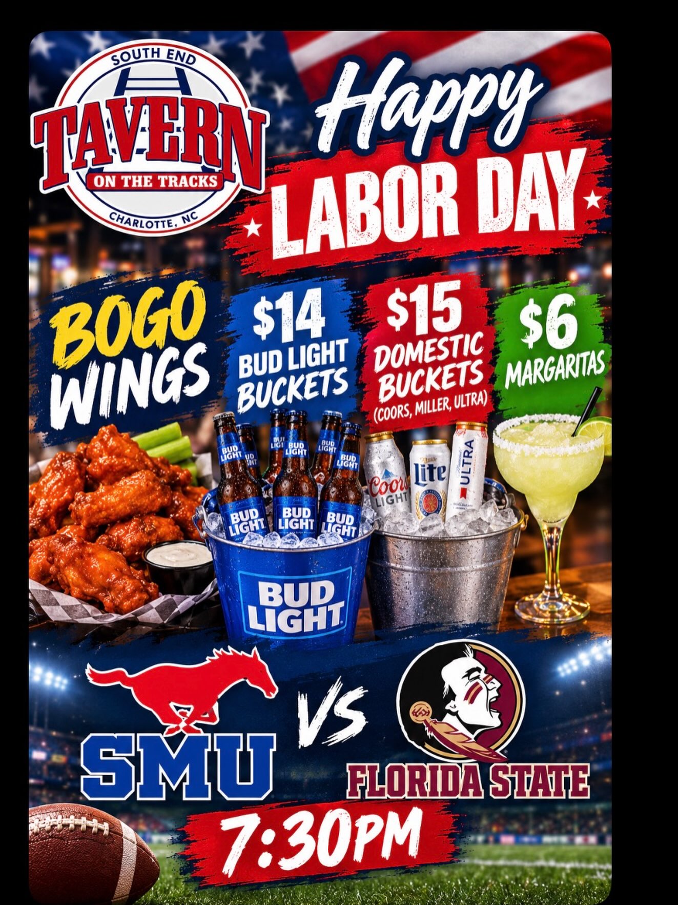 Patriots vs Seahawks Watch Party