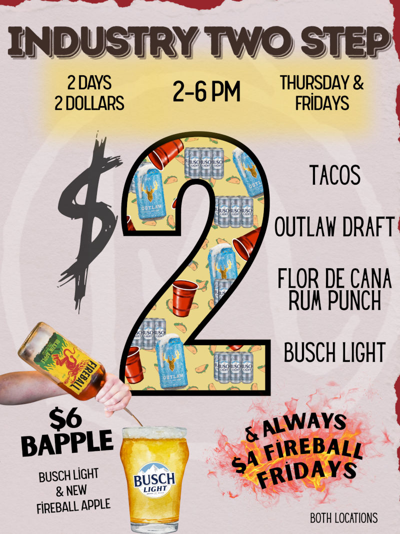 Thursday Drink Specials