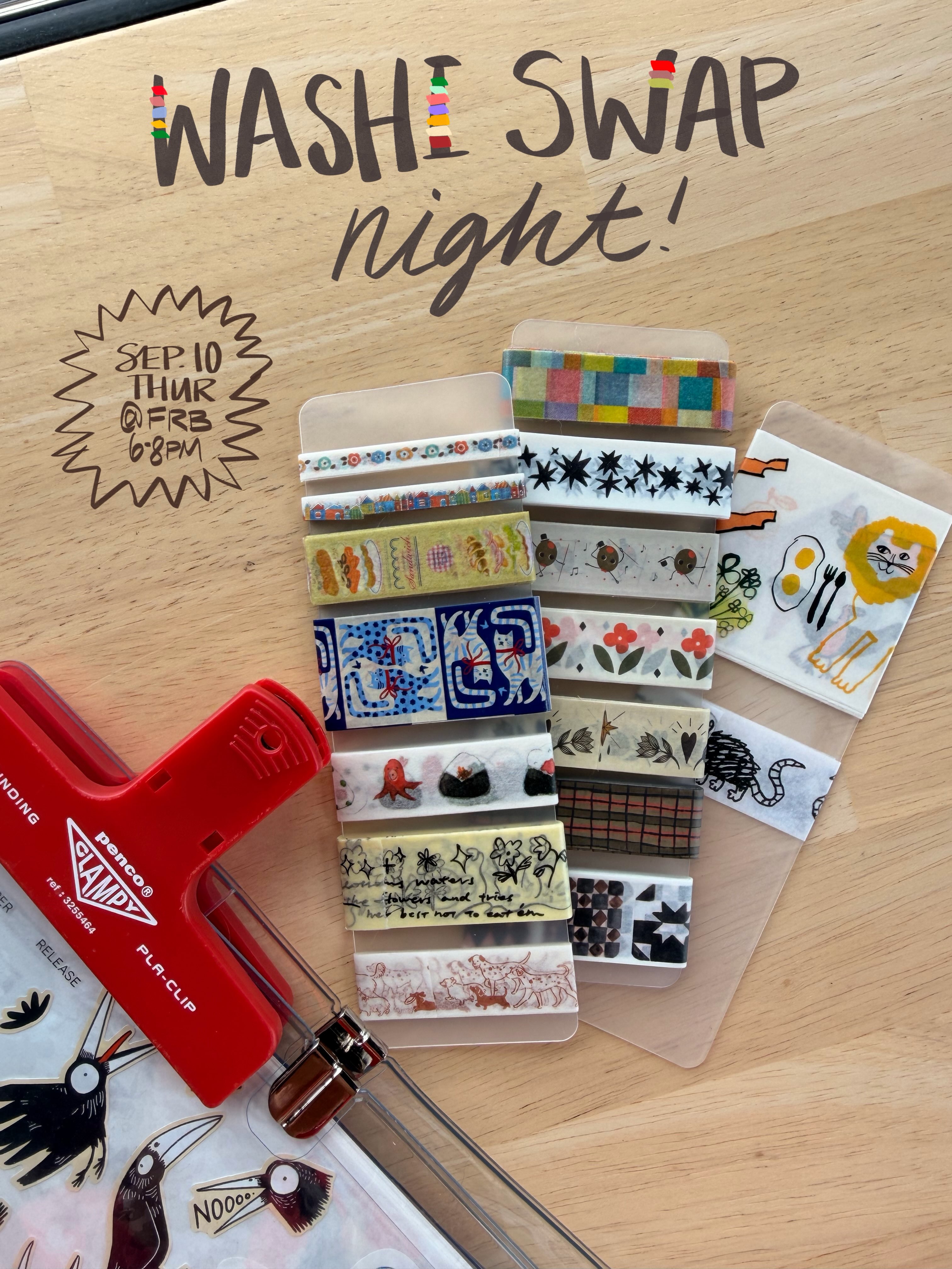 Washi Swap Night