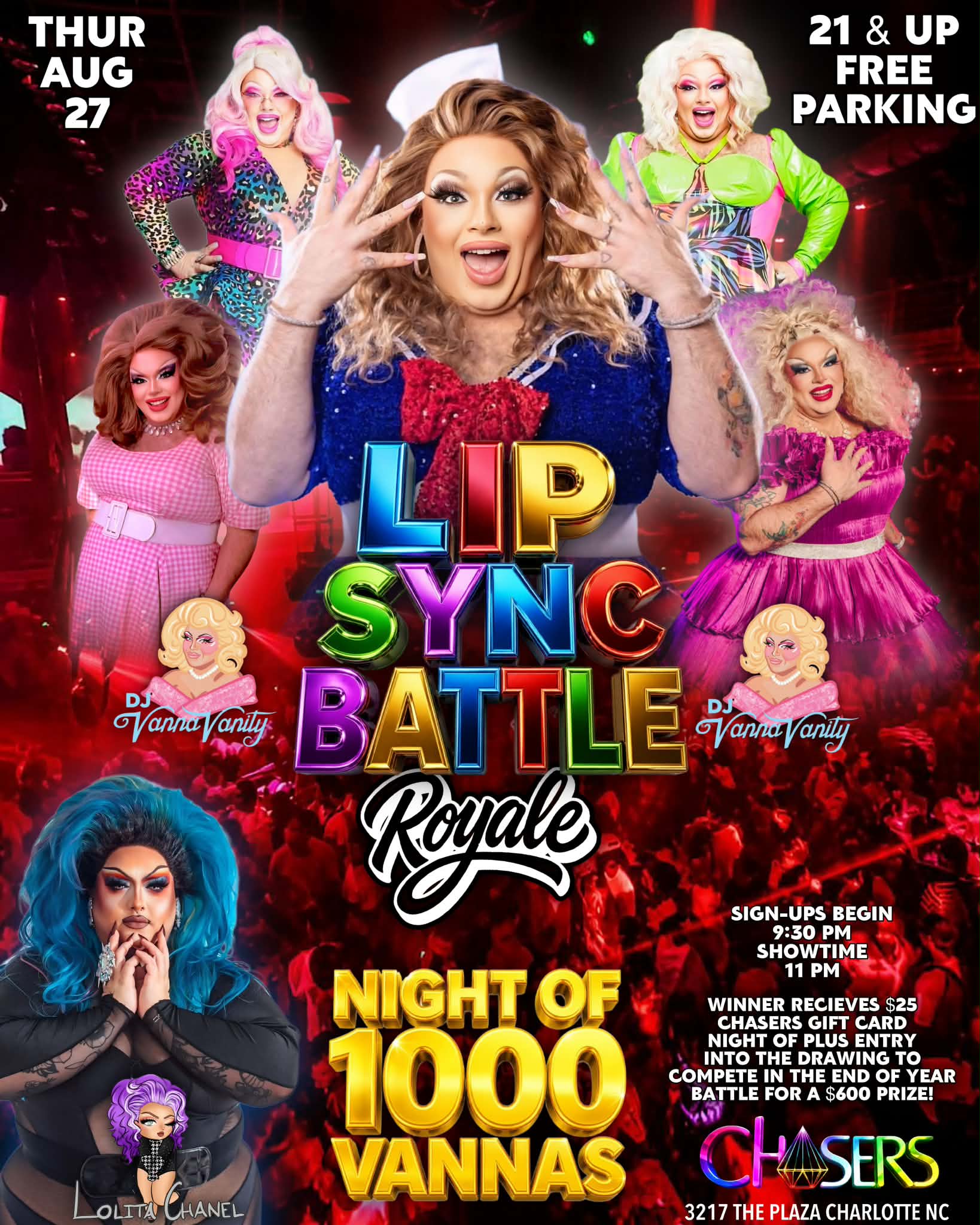 Lip Sync Battle Royale with Vanna & Lolita