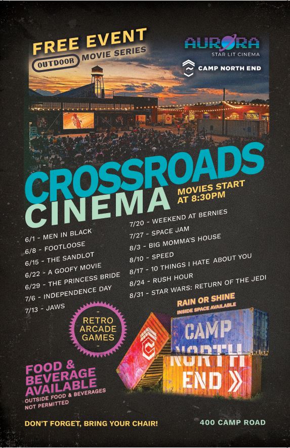 Crossroads Cinema Outdoor Movie Series