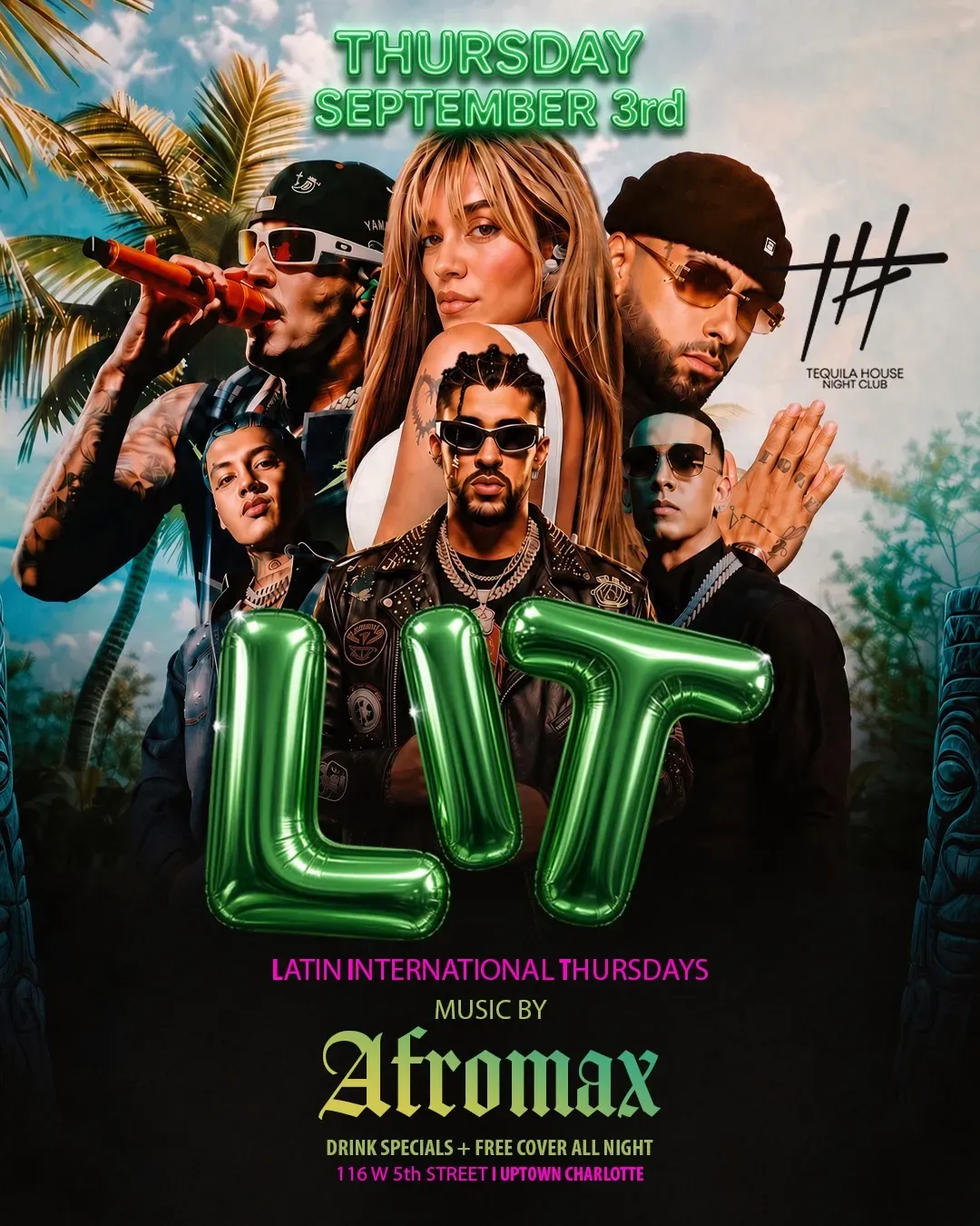 Latin International Thursdays at Tequila House