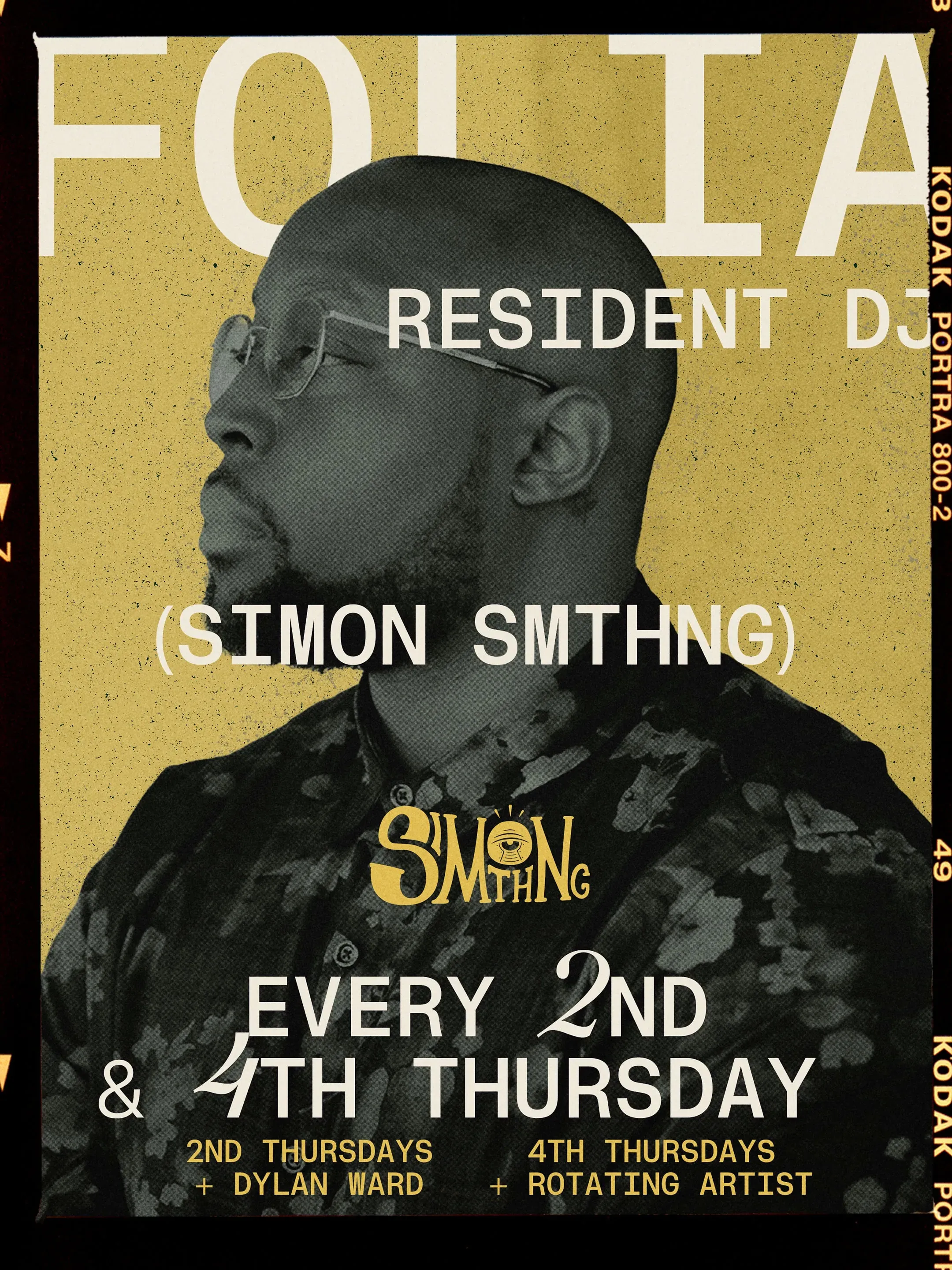 Simon Smthng Resident DJ Night