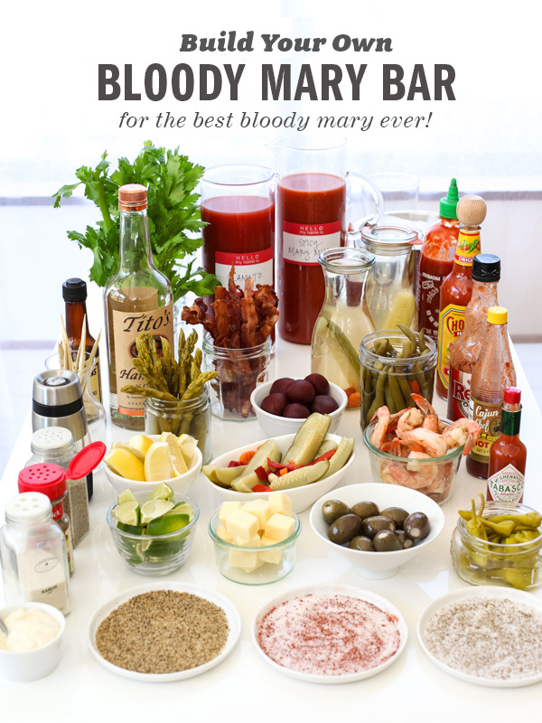 Build Your Bloody Mary Brunch
