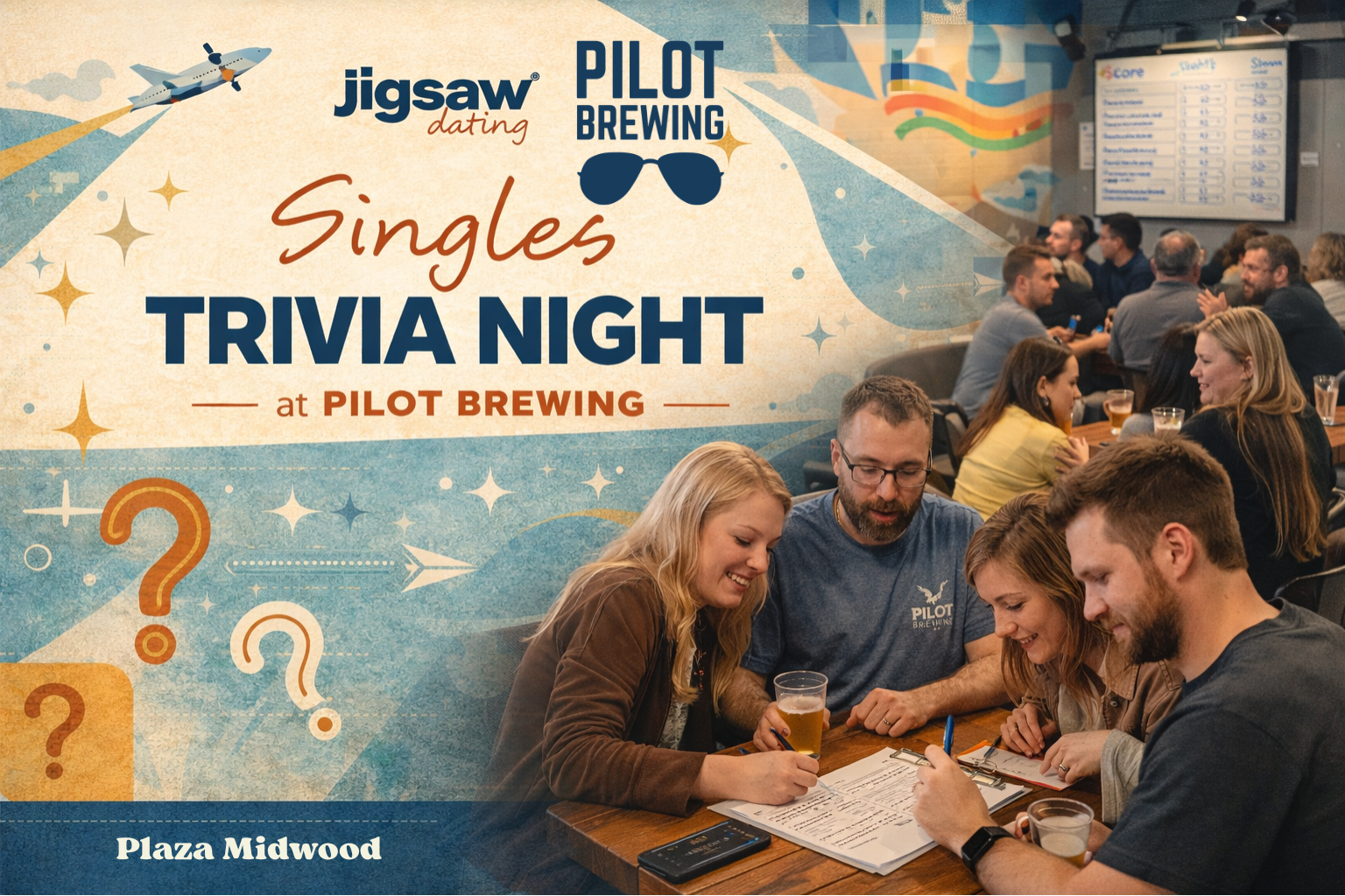 Singles Trivia Night (Ages 30-45)