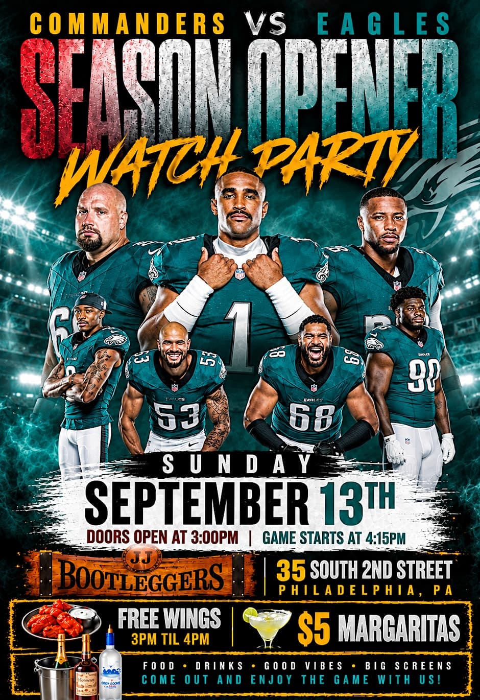 Eagles Watch Party - Week 1 vs Washington