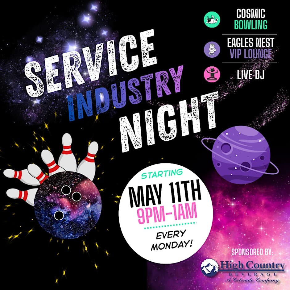 Free Bowling for Service Industry Night