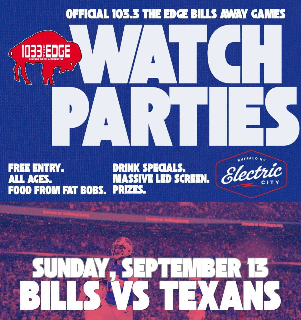 Bills vs Texans Watch Party