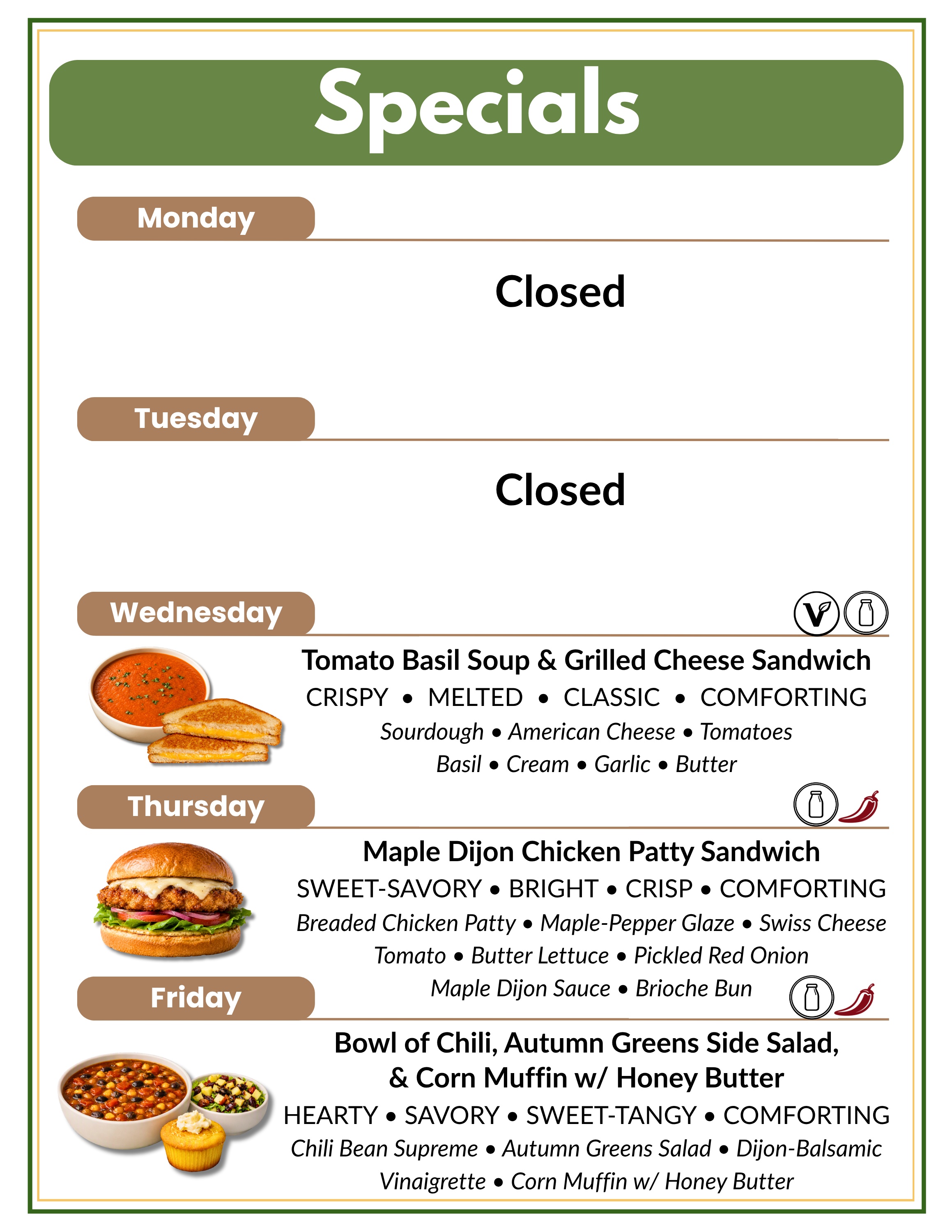 Executive Lunch Special