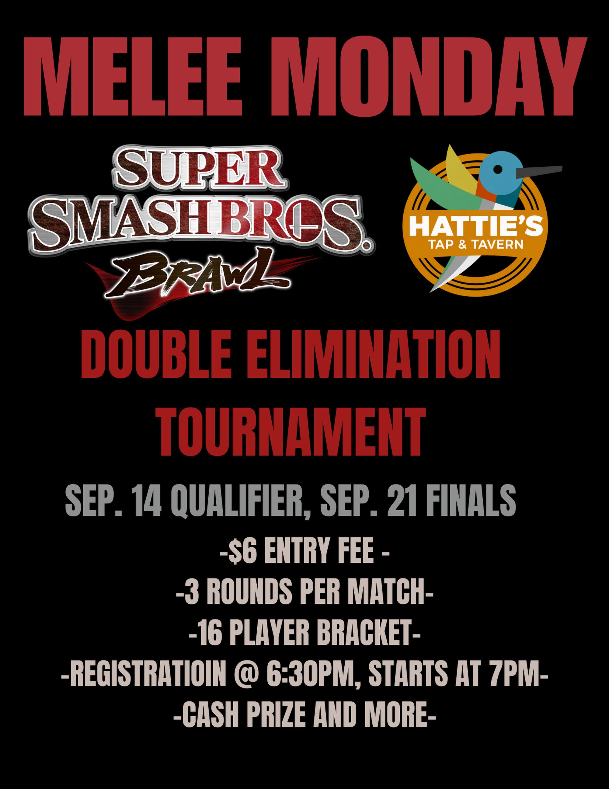 Super Smash Bros Brawl Double Elimination Qualifier