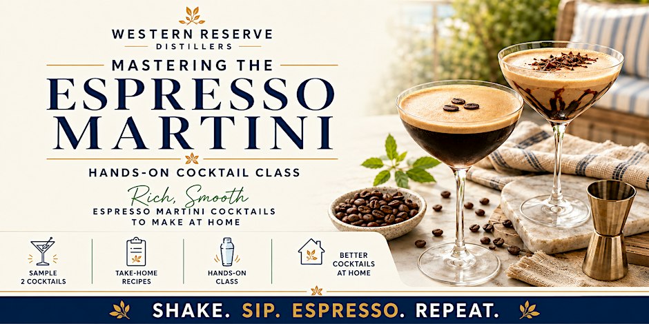 Master the Espresso Martini Cocktail Class