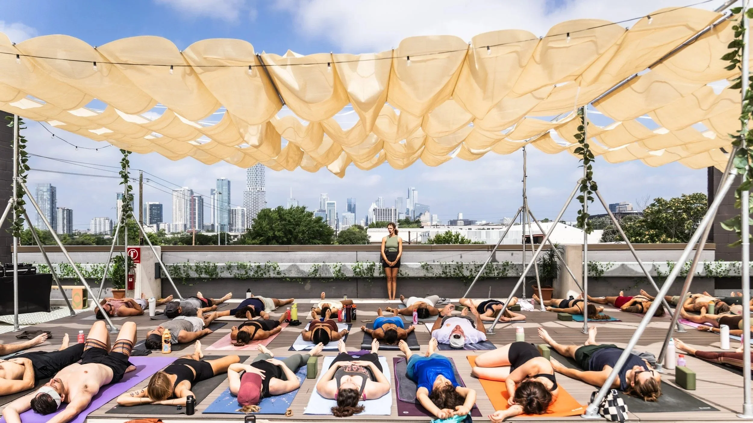 Rooftop Yoga