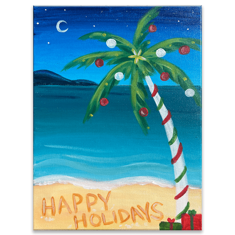 Paint & Sip Classes: Vacation Edition