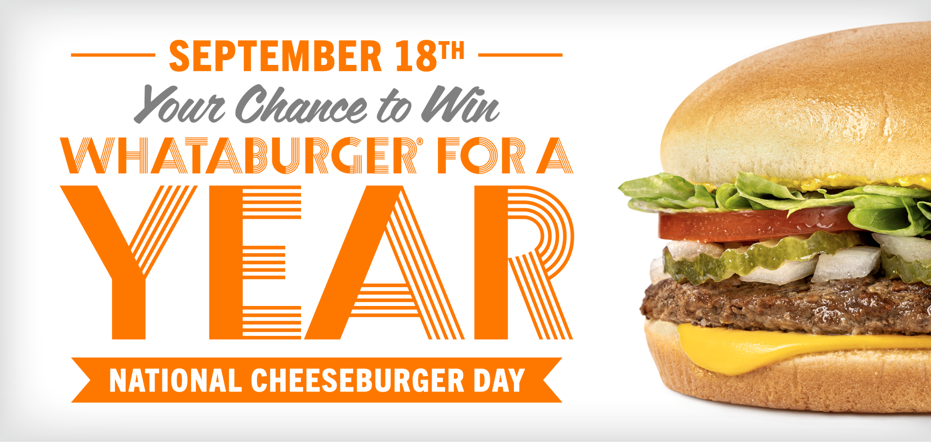National Cheeseburger Day Special