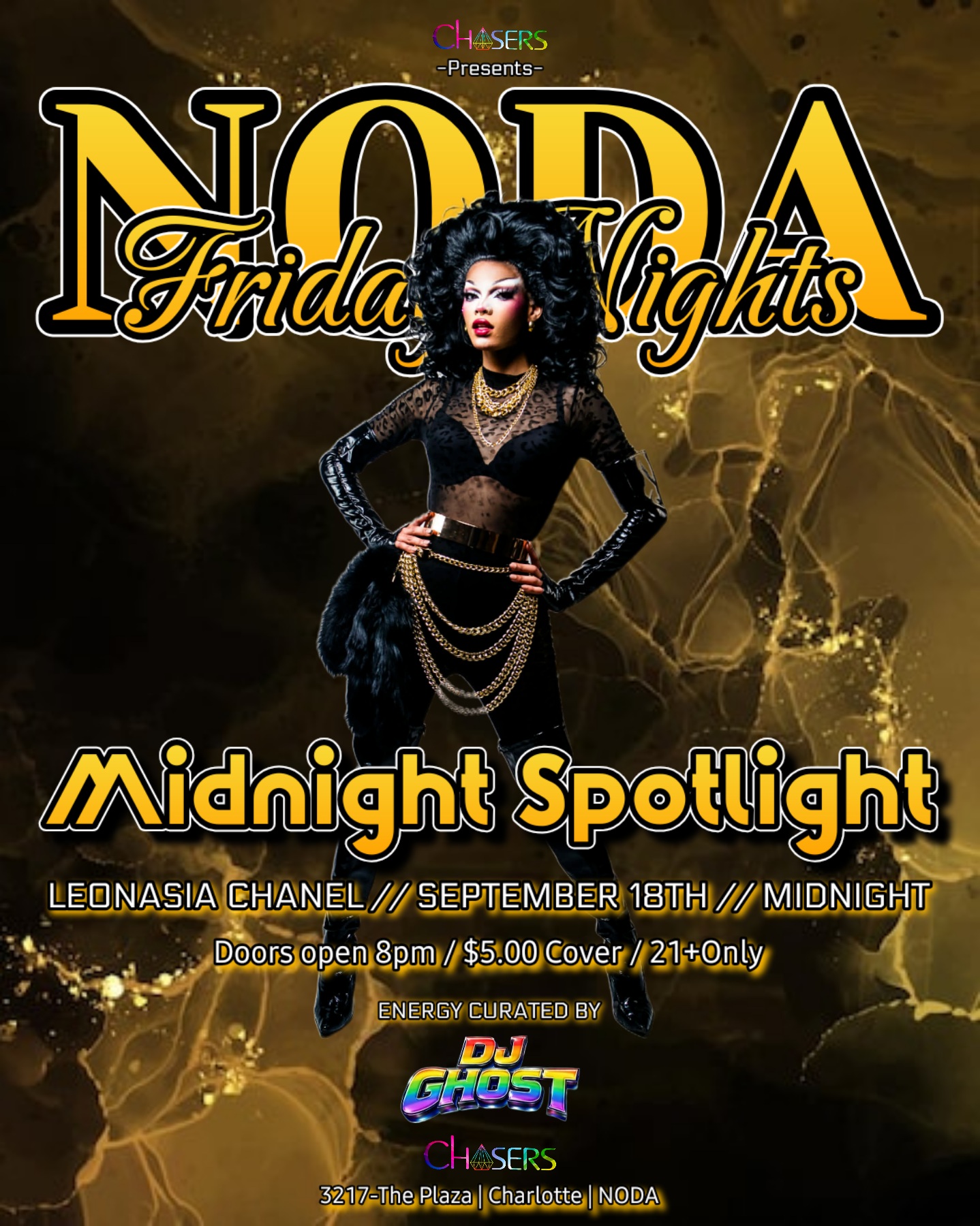 Noda Friday Nights: Leonasia Chanel with DJ Ghost