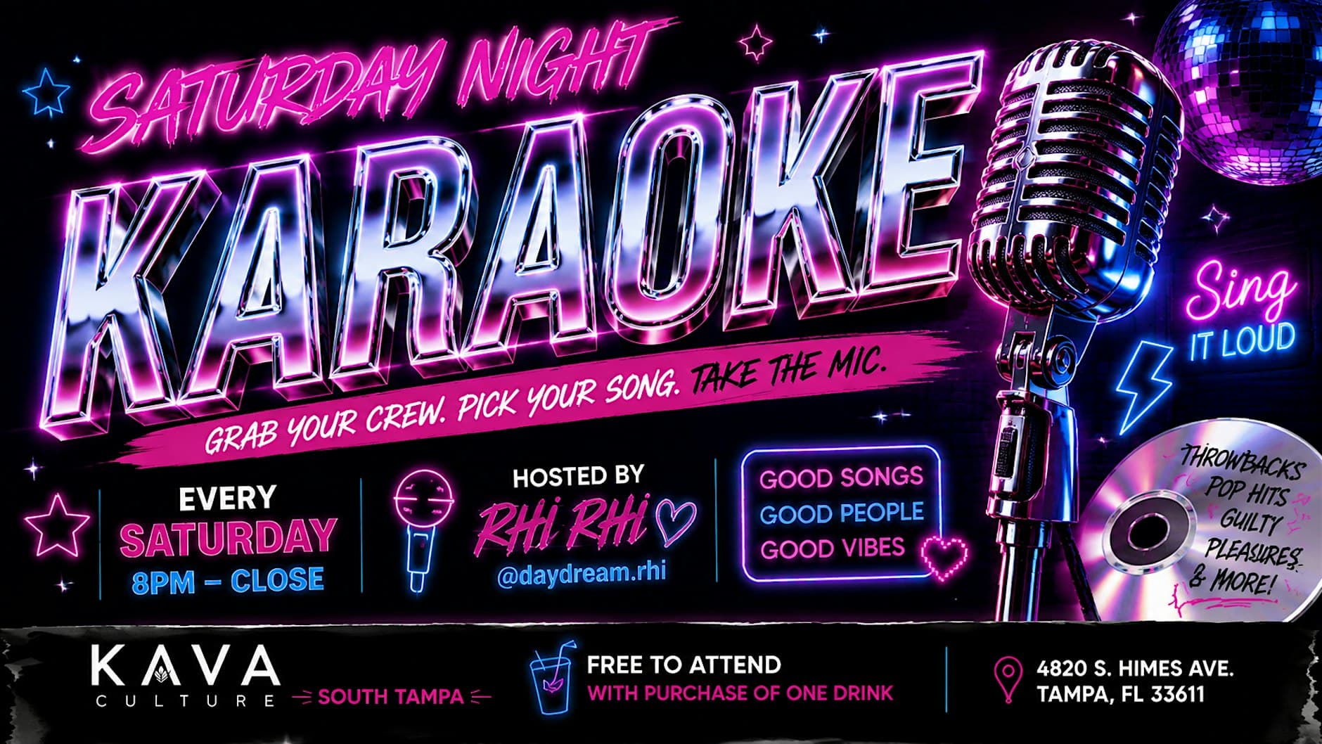 Karaoke Party Friday & Saturday