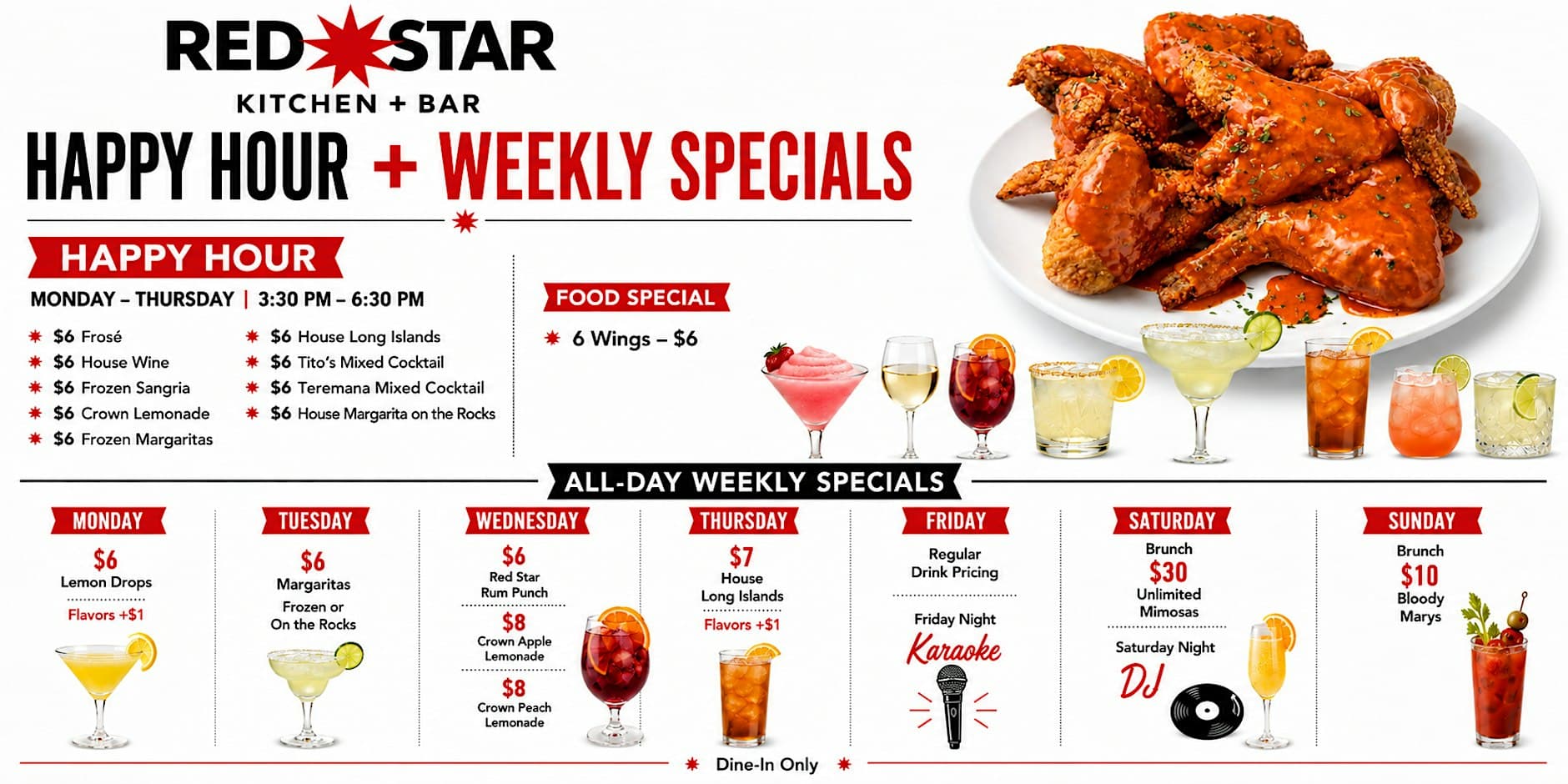 Weekday Happy Hour