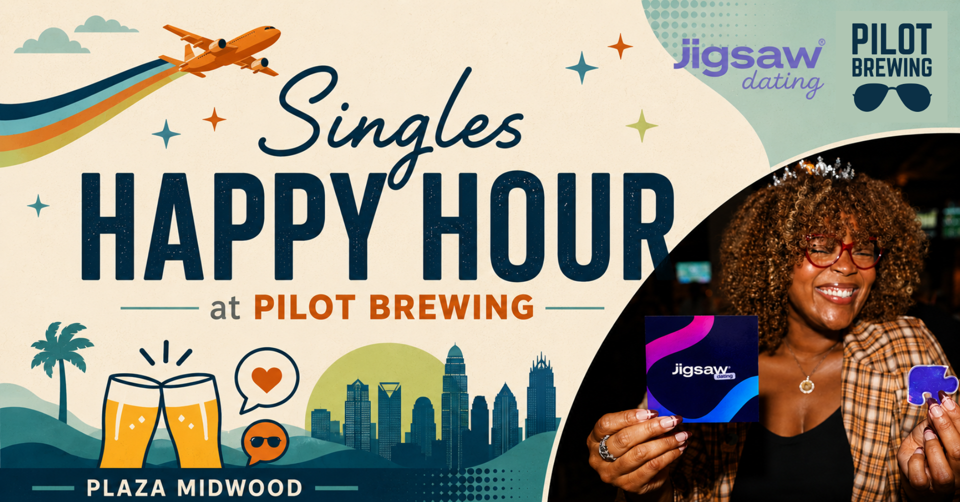 Singles Happy Hour (Ages 40-55)