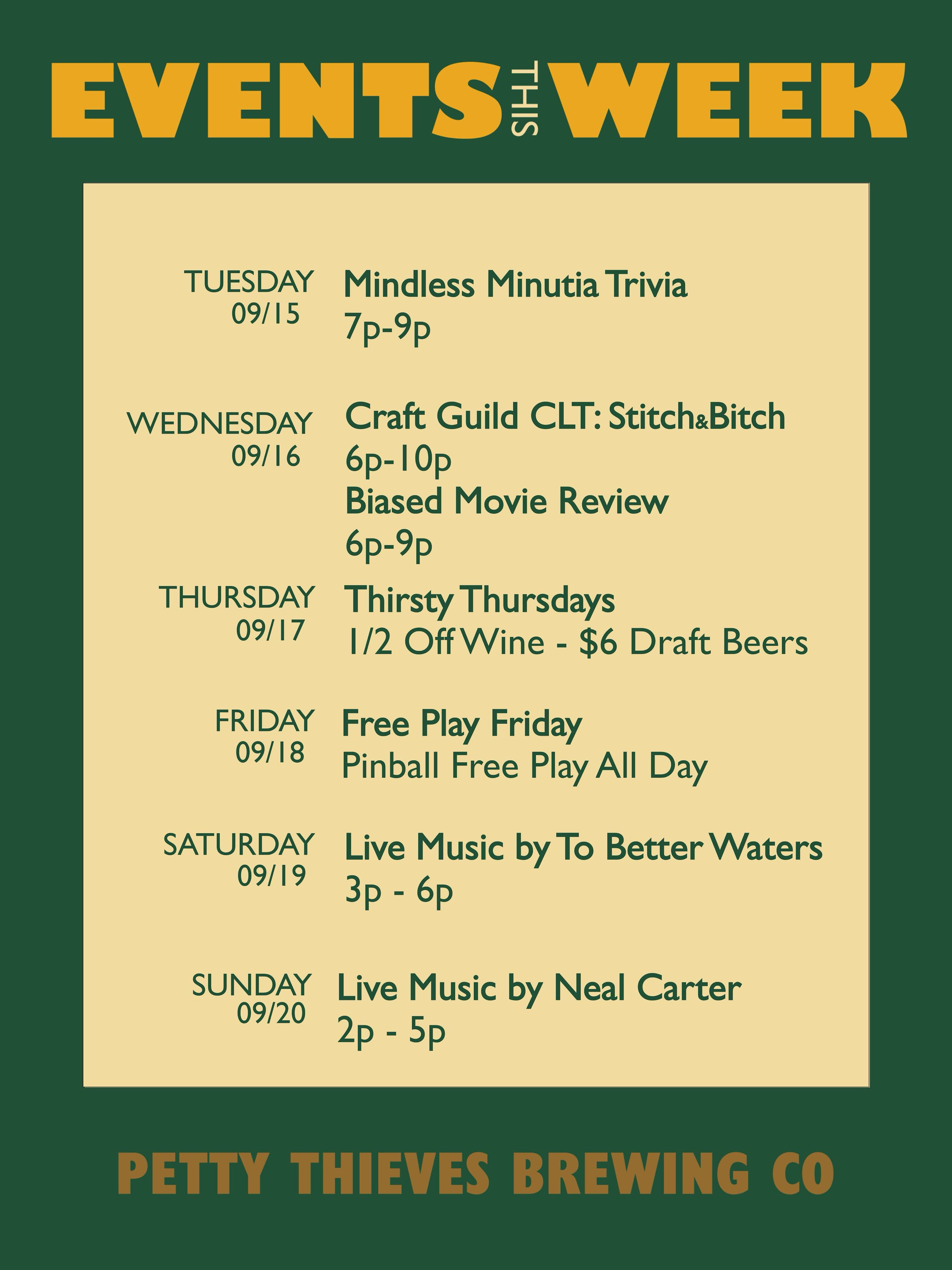 Live Music by Neal Carter