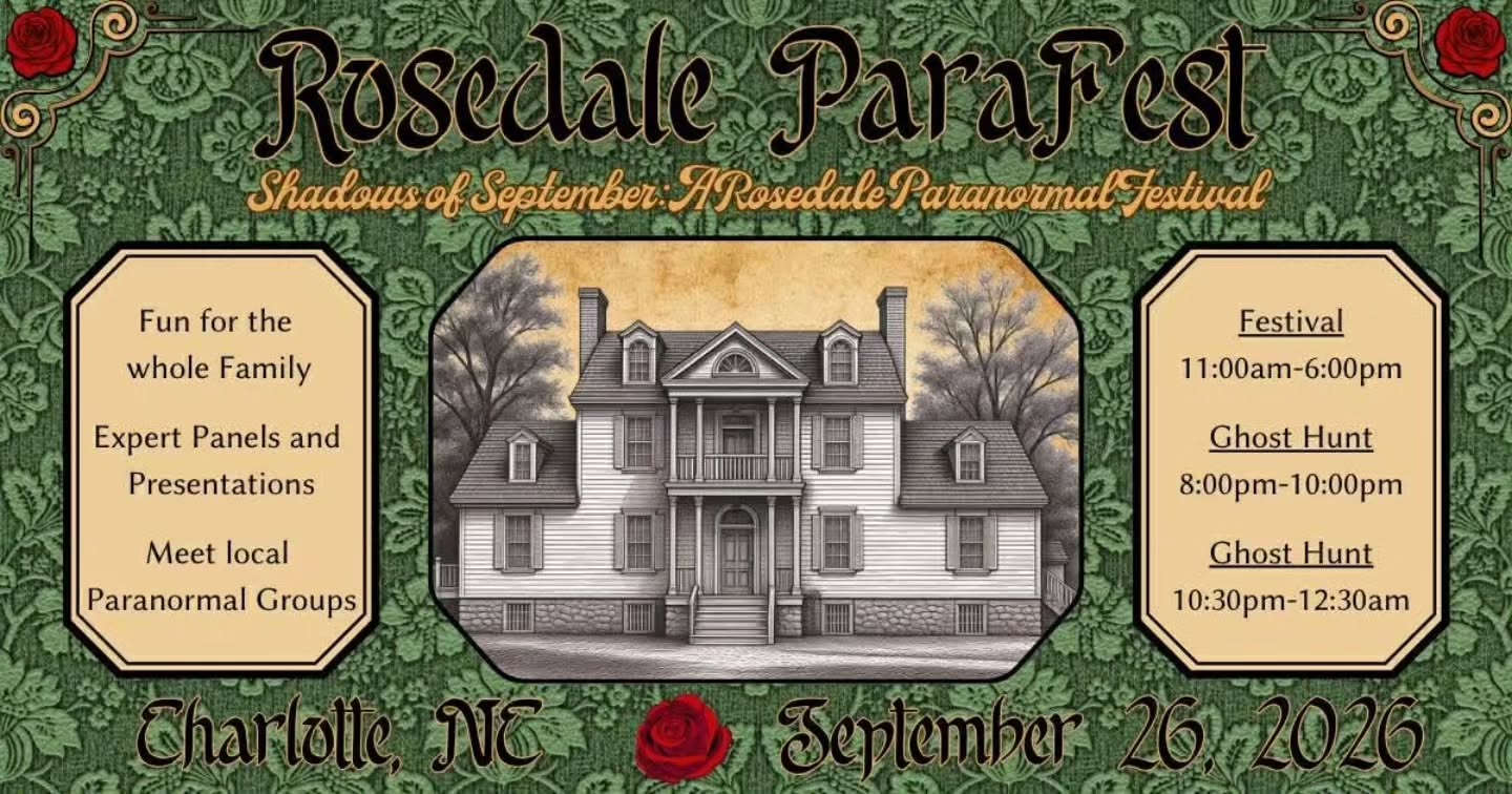 Shadows of September: A Rosedale Paranormal Festival