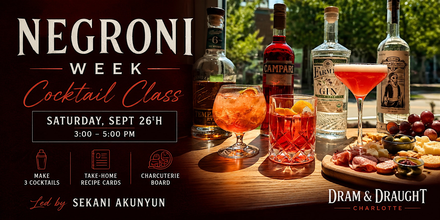 Negroni Week Cocktail Class