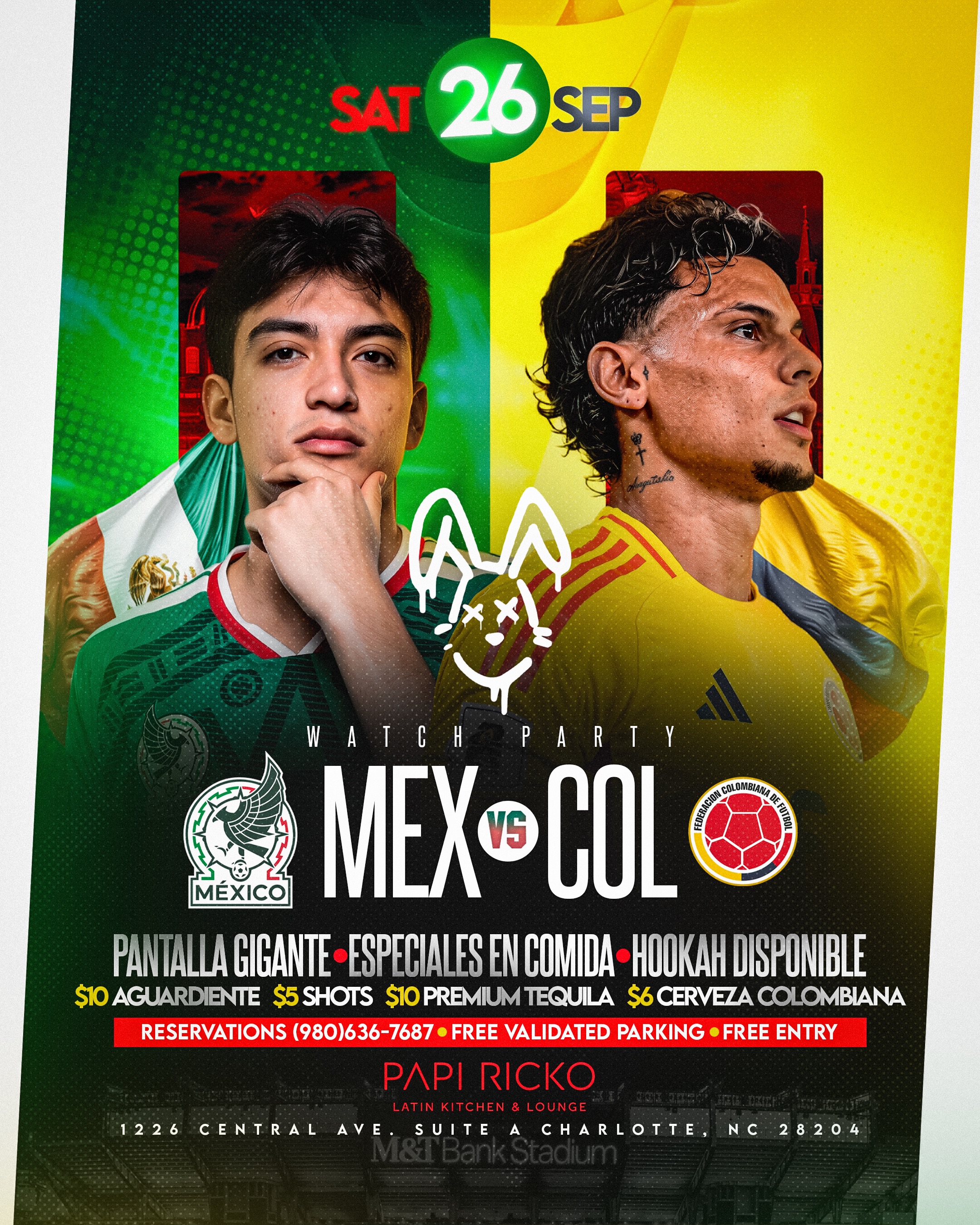 México vs Colombia Watch Party