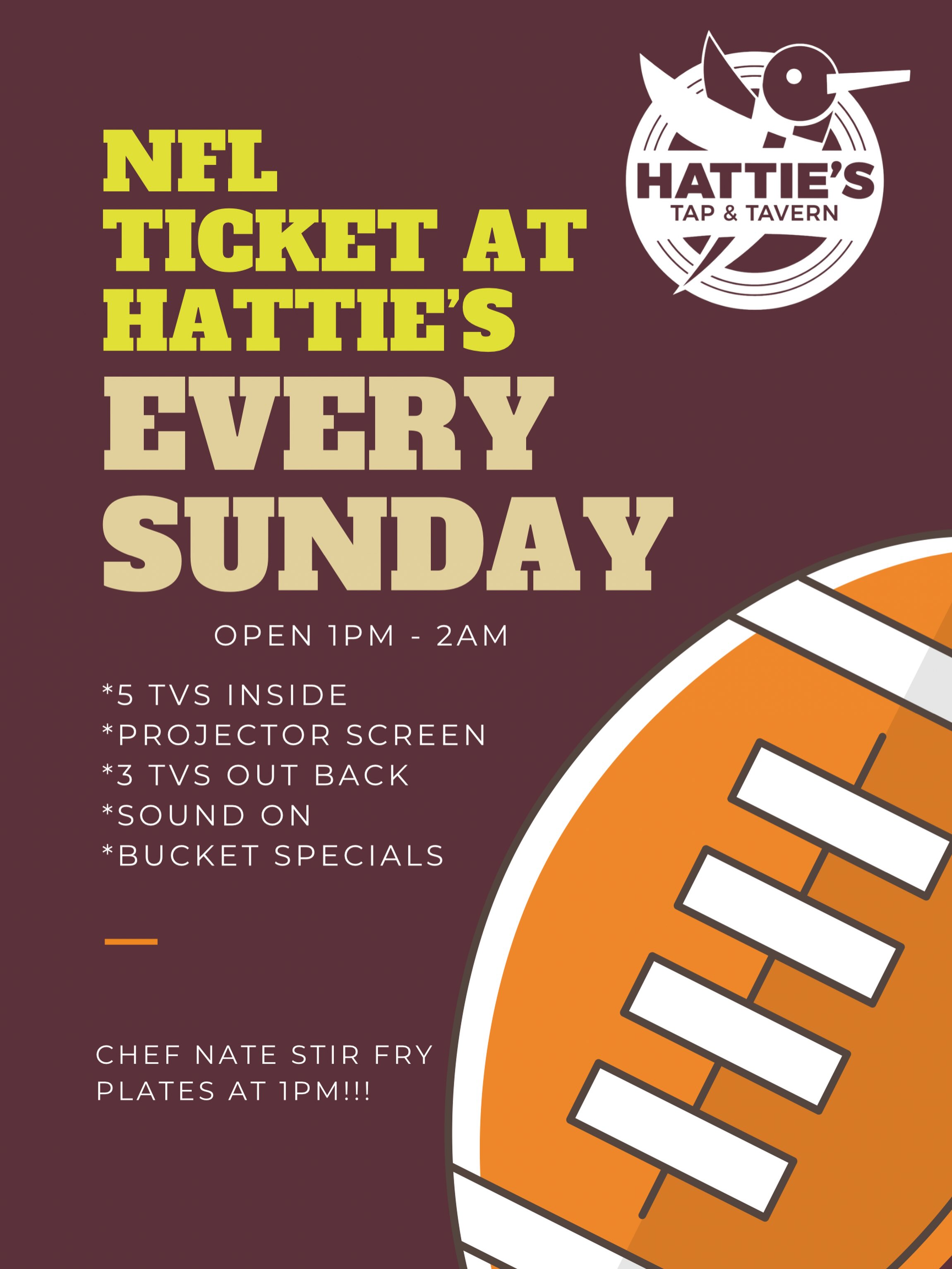 Chef Nate Stir Fry at Hattie's