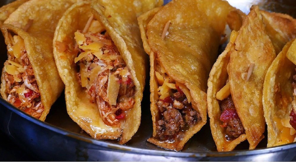 Chicken or Beef Tacos