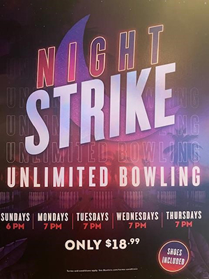 Night Strike Bowling Special