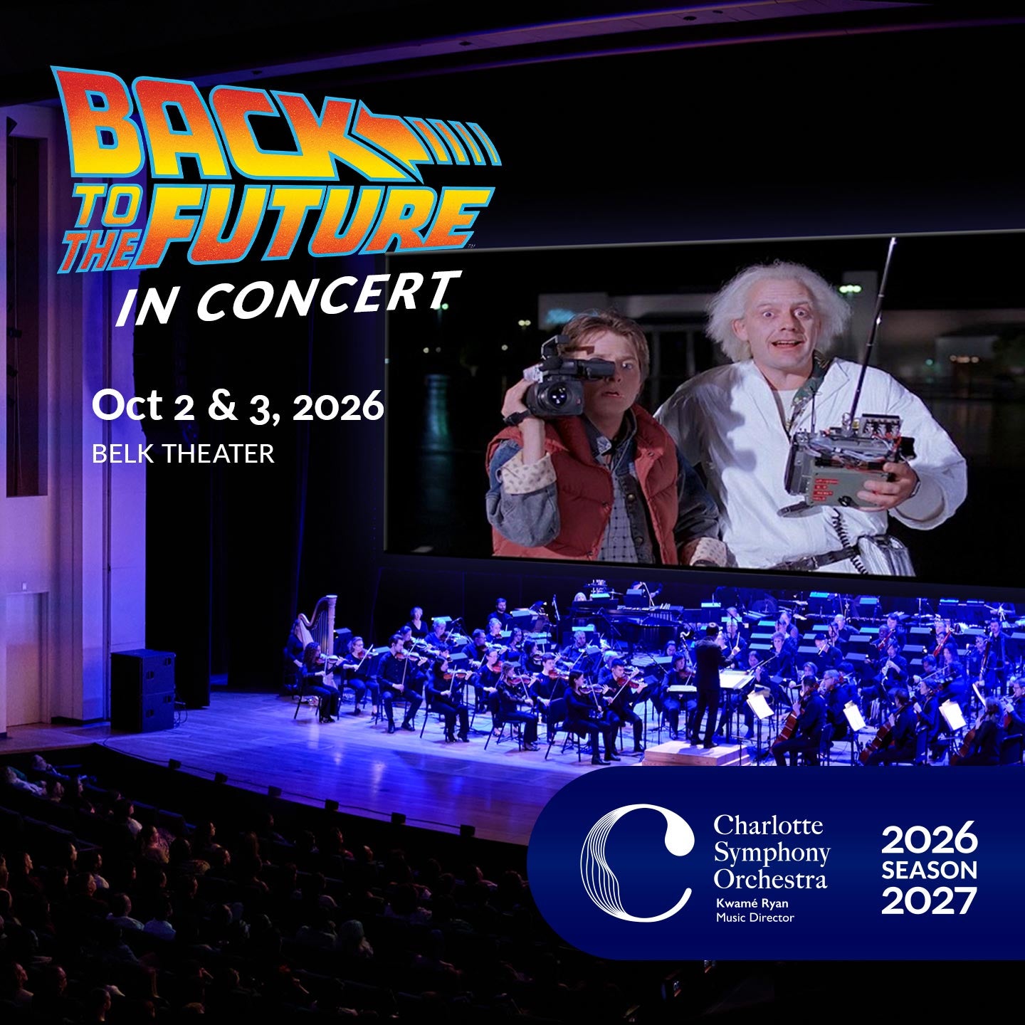 Charlotte Symphony: Back to the Future in Concert