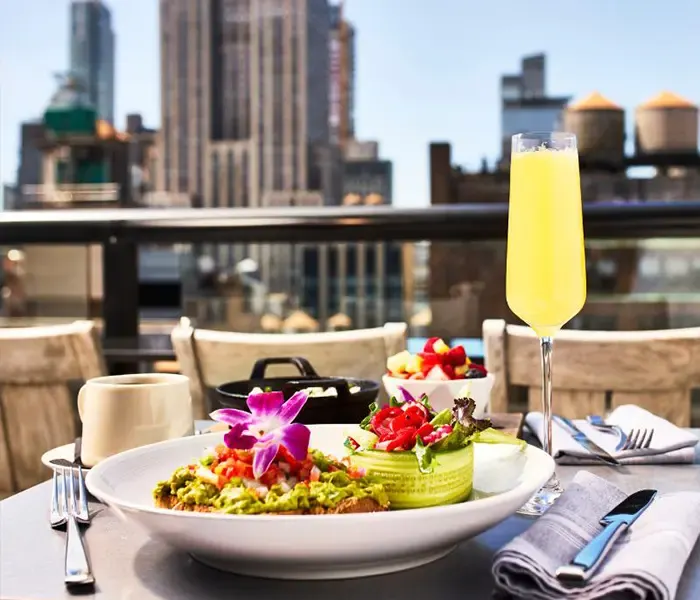 Weekend Brunch on the Rooftop
