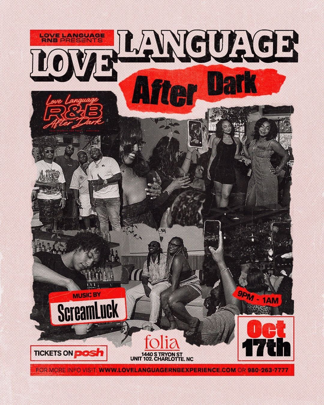 Love Language After Dark DJ Night