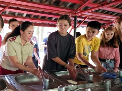 Квест по гигиене в детском лагере «Мир на озере»