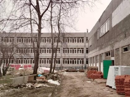 Капитальный ремонт Давыдовской гимназии продолжается