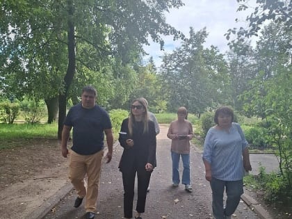 Визит заместителя главы Воскресенска в Хорлово