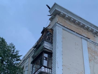 Ураган оставил город в руинах