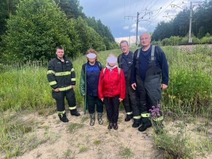 Спасатели округа вывели из леса заблудившихся любительниц «тихой охоты»