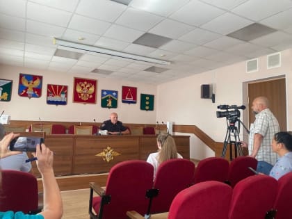Пресс-конференция о борьбе с мошенничеством в Люберцах