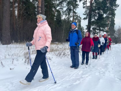 Фестиваль скандинавской ходьбы в Орехово-Зуеве