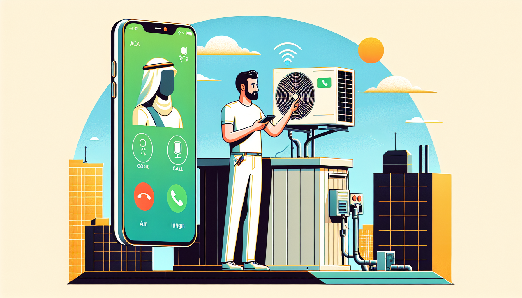 AI receptionist for HVAC companies - never miss an emergency AC repair call