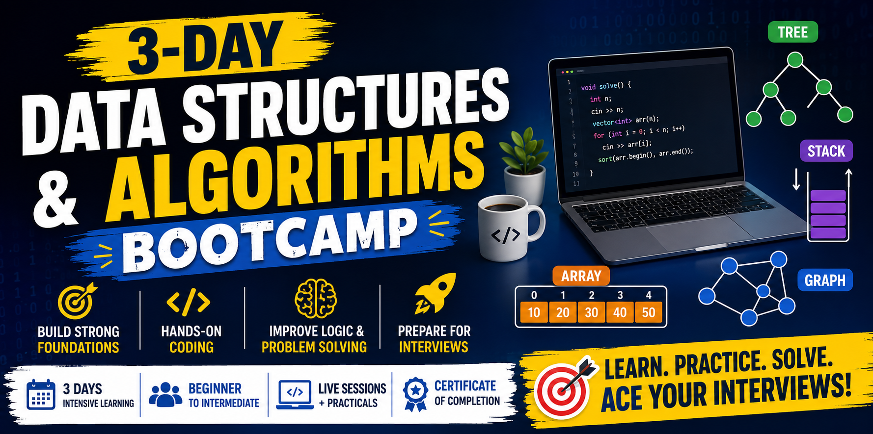 Data Structures & Algorithms Bootcamp