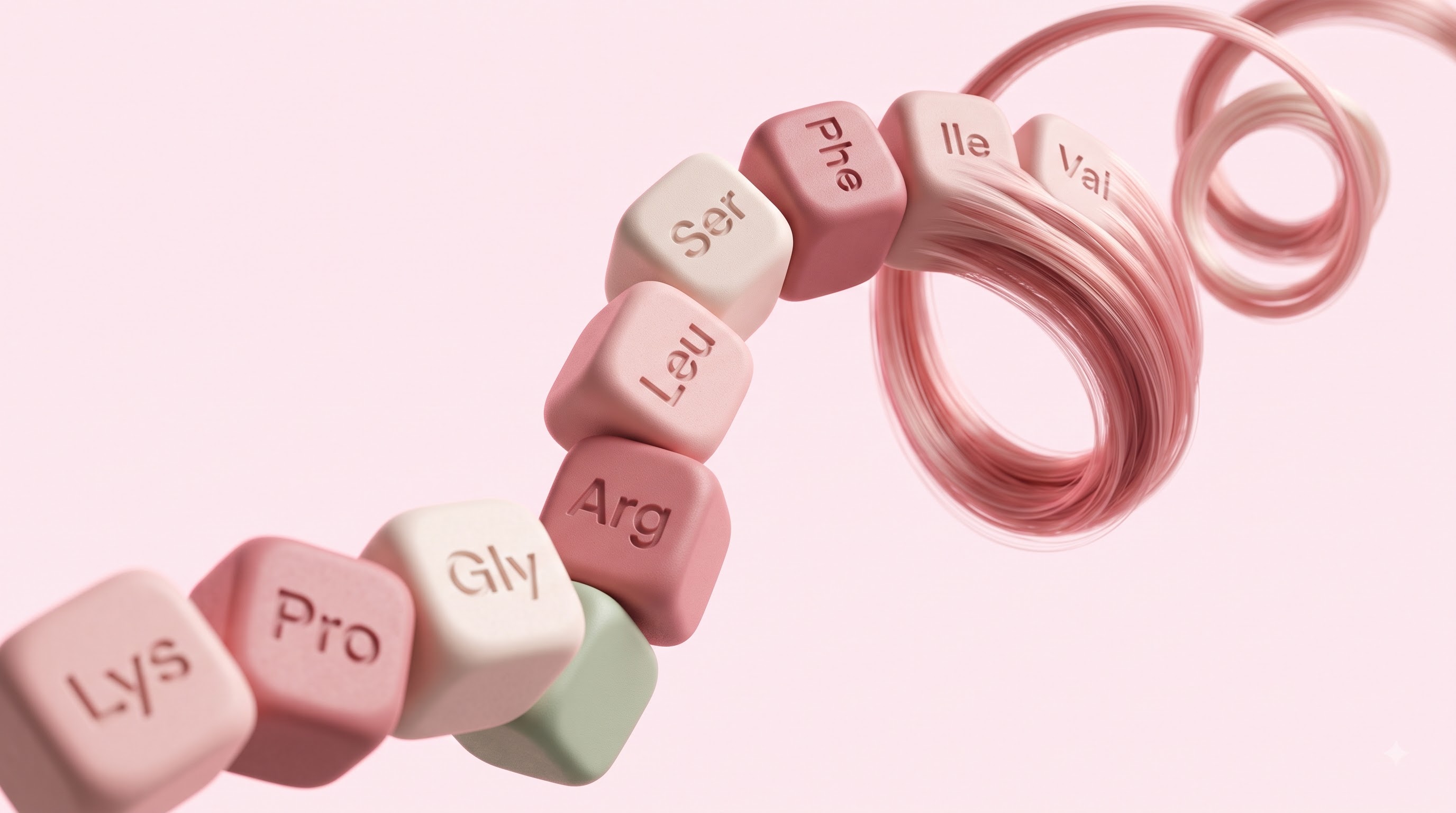 Premium banner of the Wellvesta Hair Care tube with strawberries and a fizzing pink glass