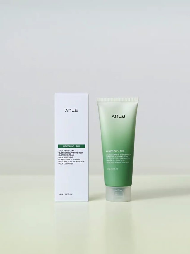 Anua Heartleaf Quercetinol Pore Deep Cleansing Foam