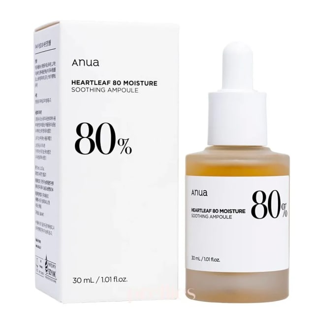 Anua Heartleaf 80 Moisture Soothing Ampoule