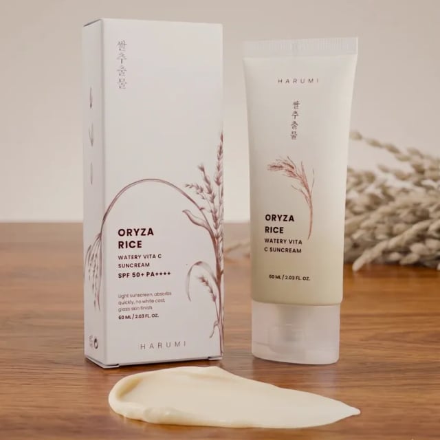 Harumi Oryza Rice Watery Vita C Suncream