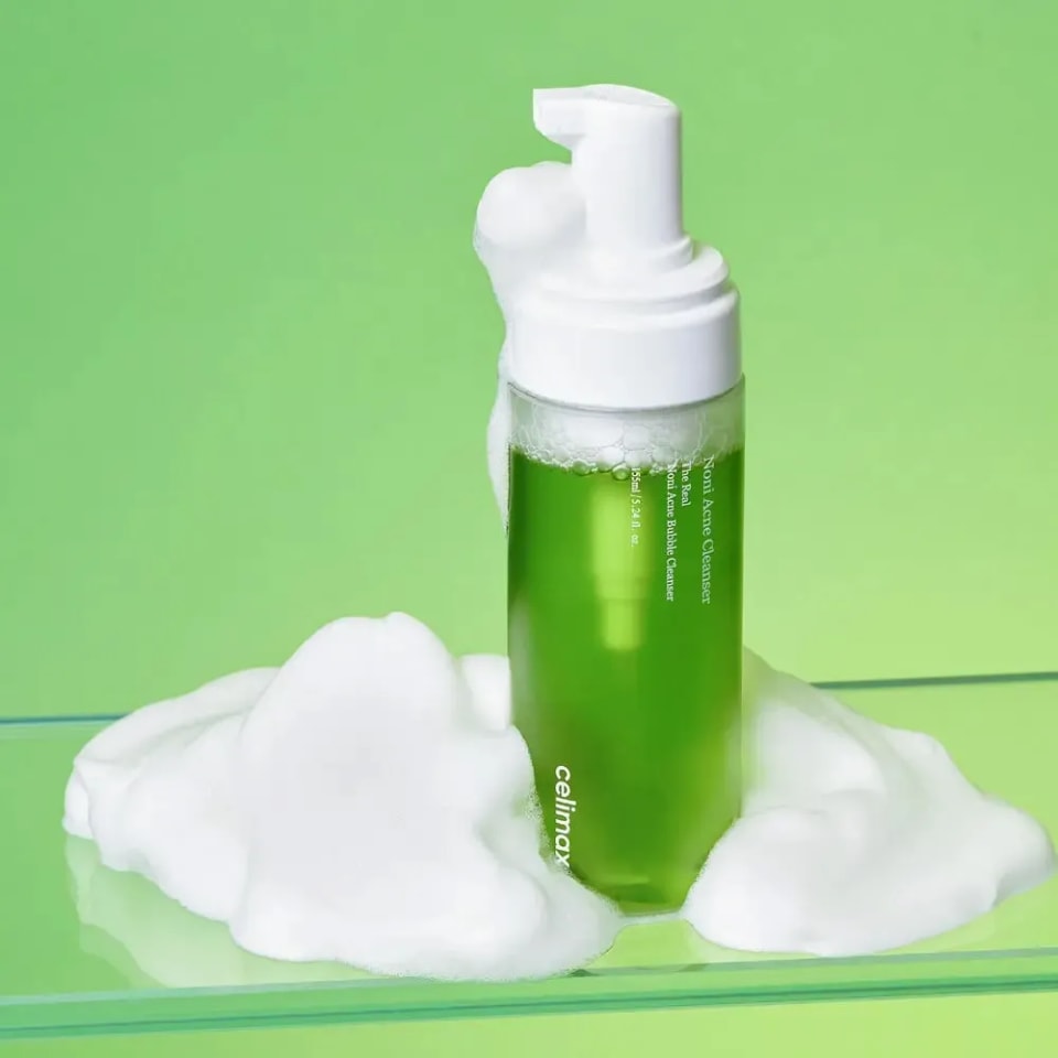 CELIMAX THE REAL NONI ACNE BUBBLE CLEANSER 155ML