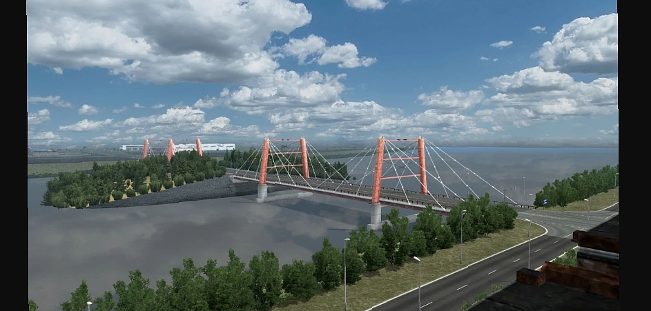 МОД Road to Caucasus v0.8 ДЛЯ EURO TRUCK SIMULATOR 2