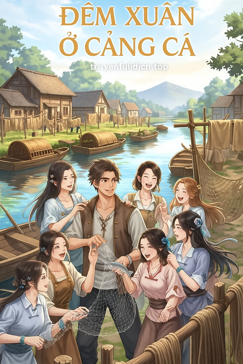 Đêm Xuân Ở Cảng Cá